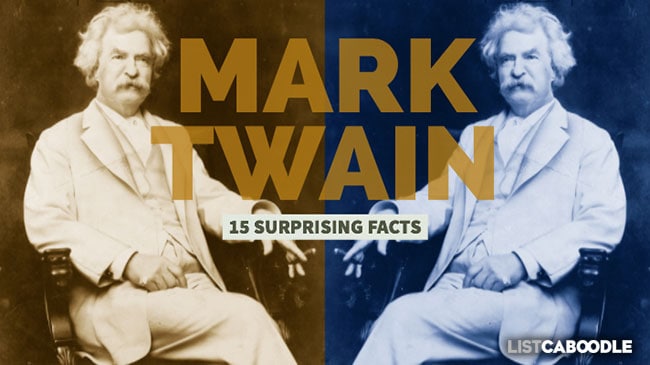 Mark Twain Surprising Facts