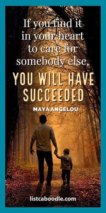 Short positive quotes: Maya Angelou quote