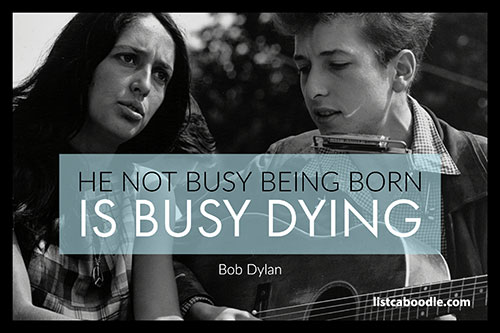 Bob Dylan quote