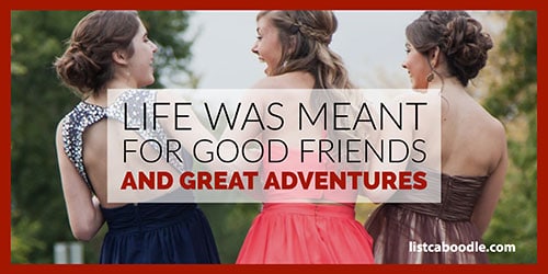 Cute short quotes: Good friends saying