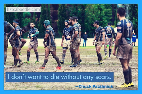 quote on scars image