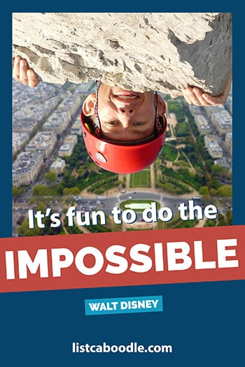 Do the impossible quote