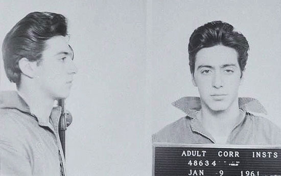 Famous mugshots: Al Pacino image