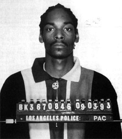 Snoop Dogg mugshot