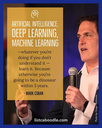AI quote Mark Cuban