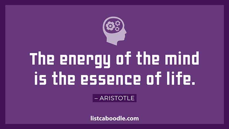 Energy of the mind quote image