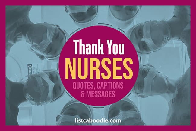 Thank you nurses quotes imagae