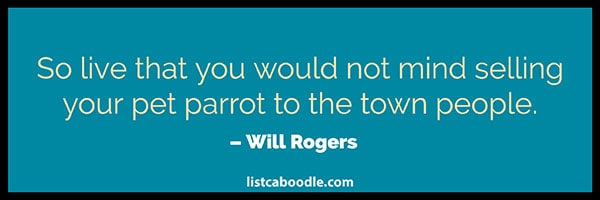 Will Rogers quote image
