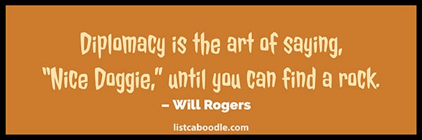 Diplomacy quote image