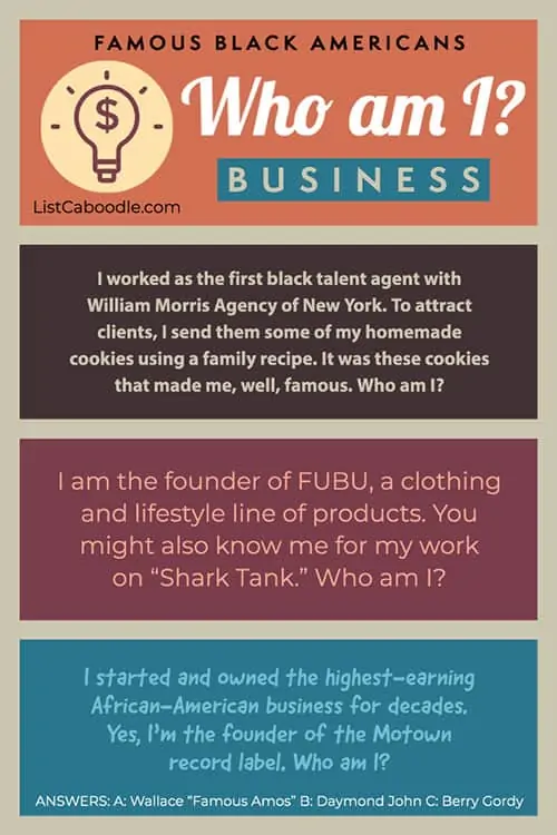 Black History Facts Quiz - Business leaders image