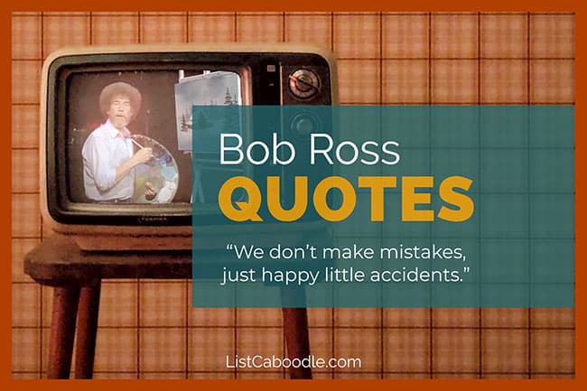 Bob Ross quotes image