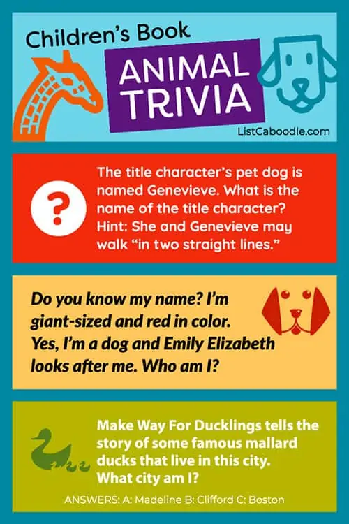 Take the children's books trivia quiz