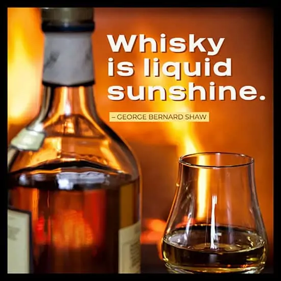 George Bernard Shaw whiskey quote
