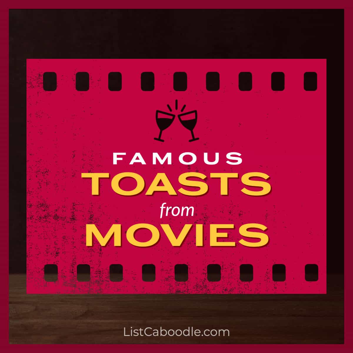 Toasts from movies image