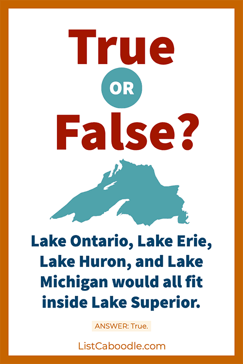 How big is Lake Superior?