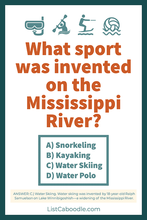 Best Mississippi River Trivia for kids #1