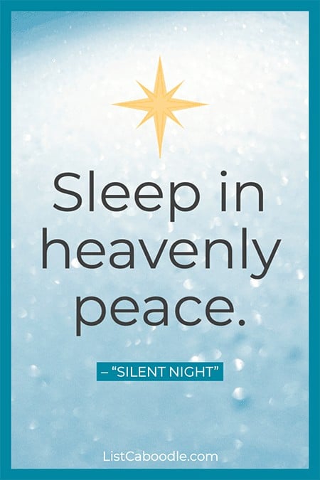 "Sleep in heavenly peace" image