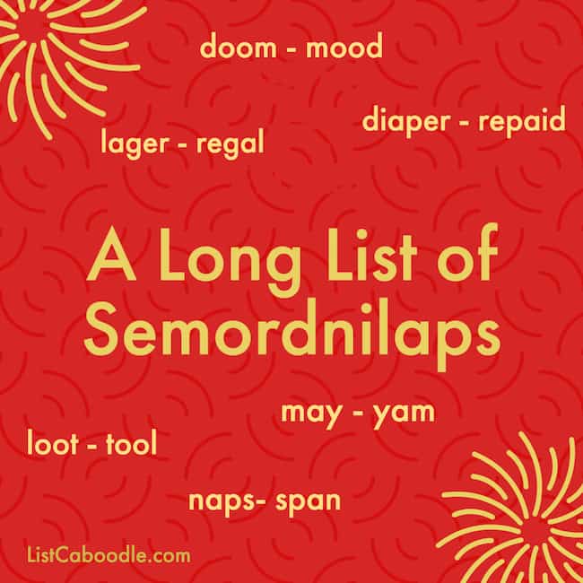 Semordnilaps-list