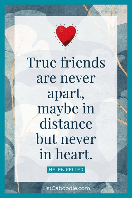 Helen Keller friendship quote
