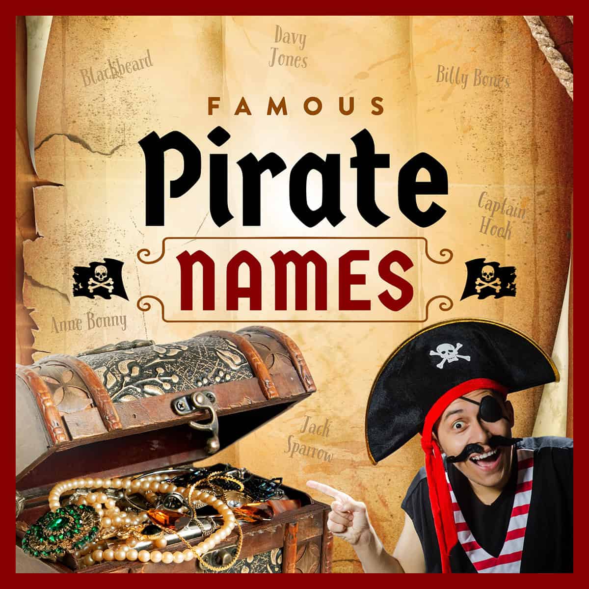 101+ Famous Pirate Names (From Blackbeard to Jack Sparrow)