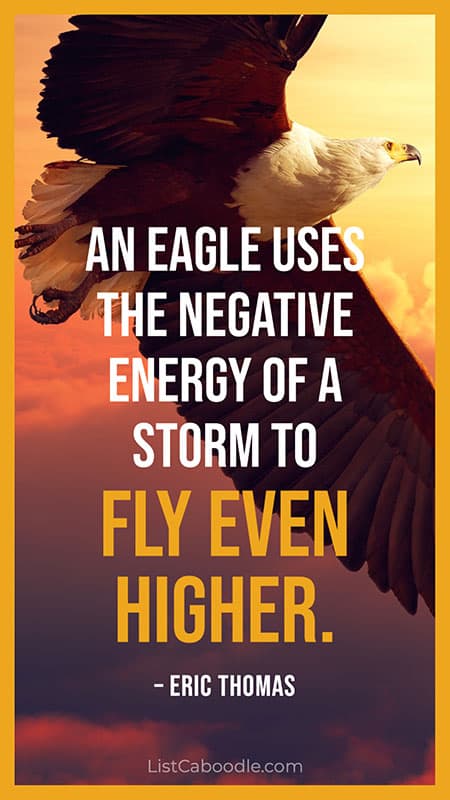 Eric Thomas eagle saying