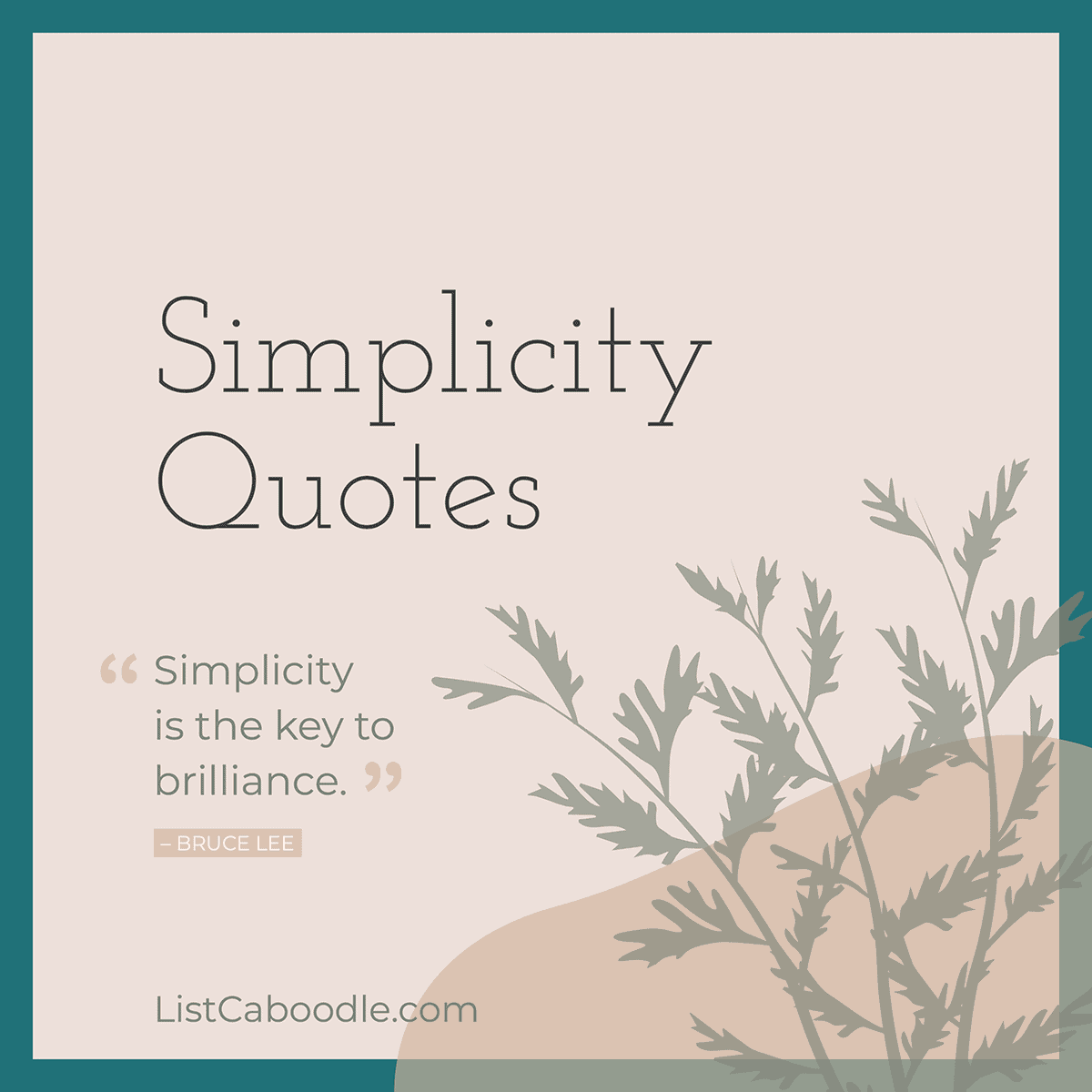 simplicity quotes