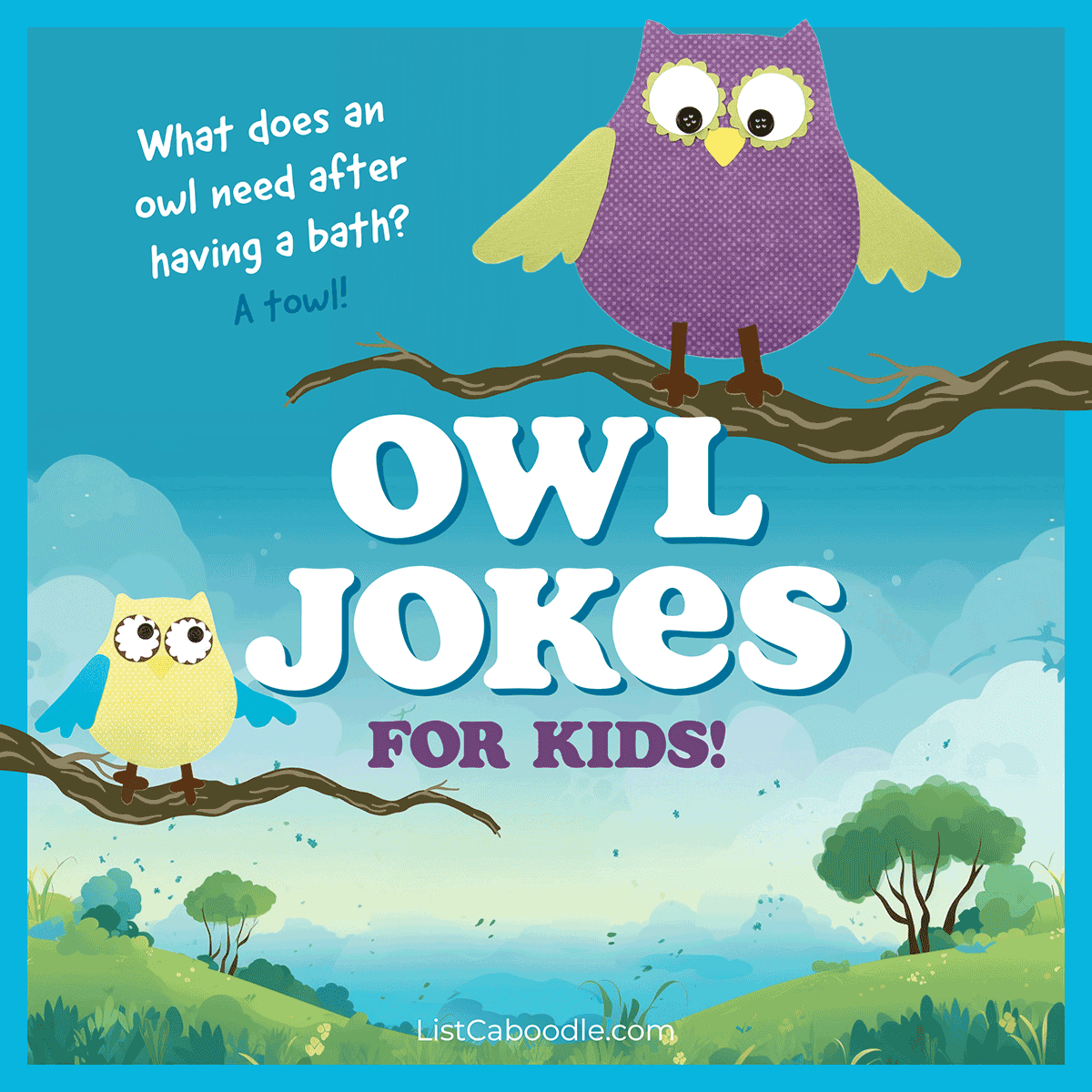 owl jokes for kids
