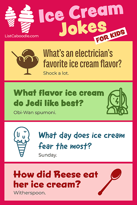 funny ice cream jokes for kids