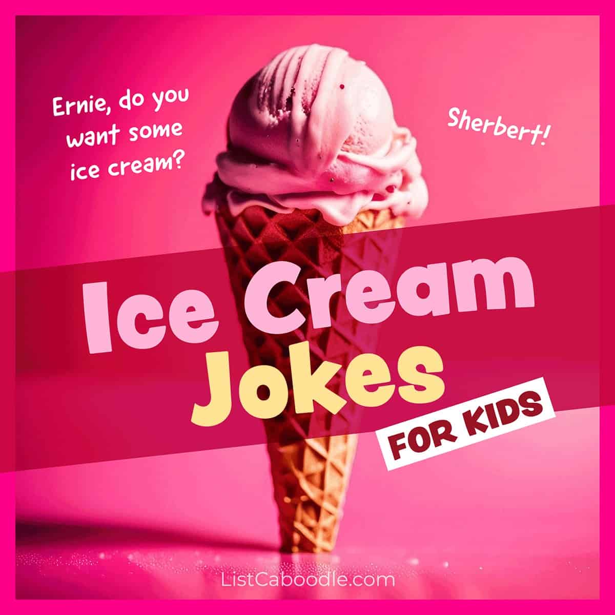 ice cream jokes for kids