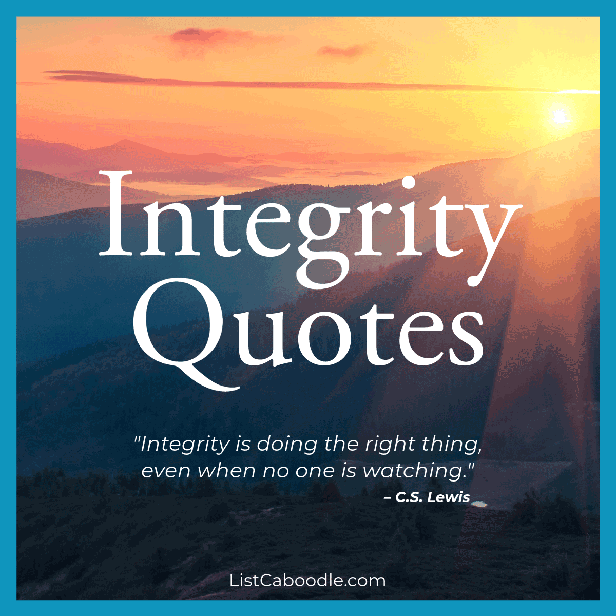 integrity quotes