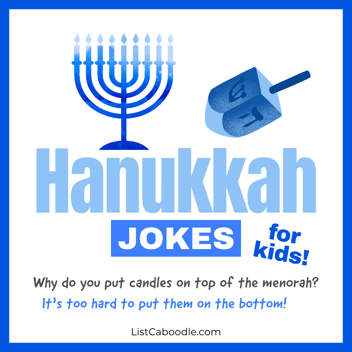 Hanukkah jokes for kids
