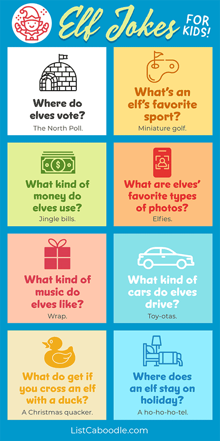 More funny elf jokes for kids