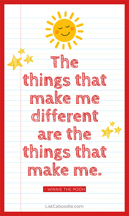 Winnie the Pooh quote about being yourself