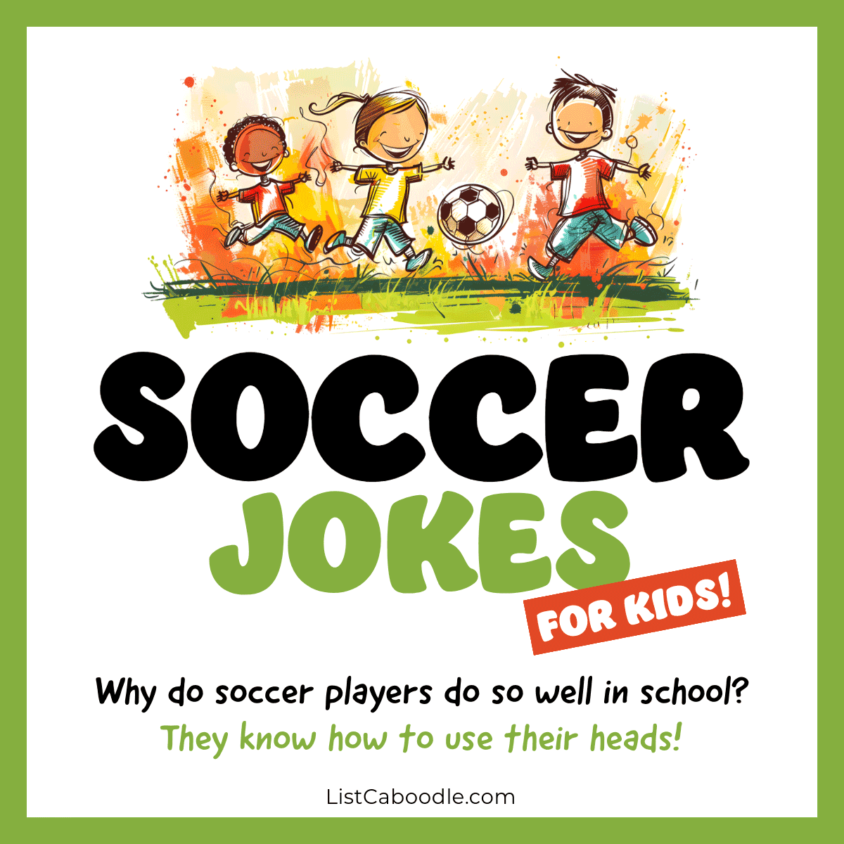 Soccer jokes for kids