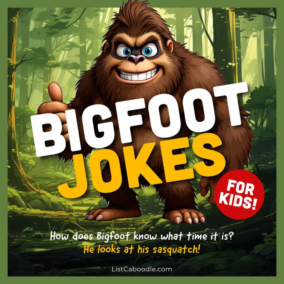 Bigfoot jokes for kids