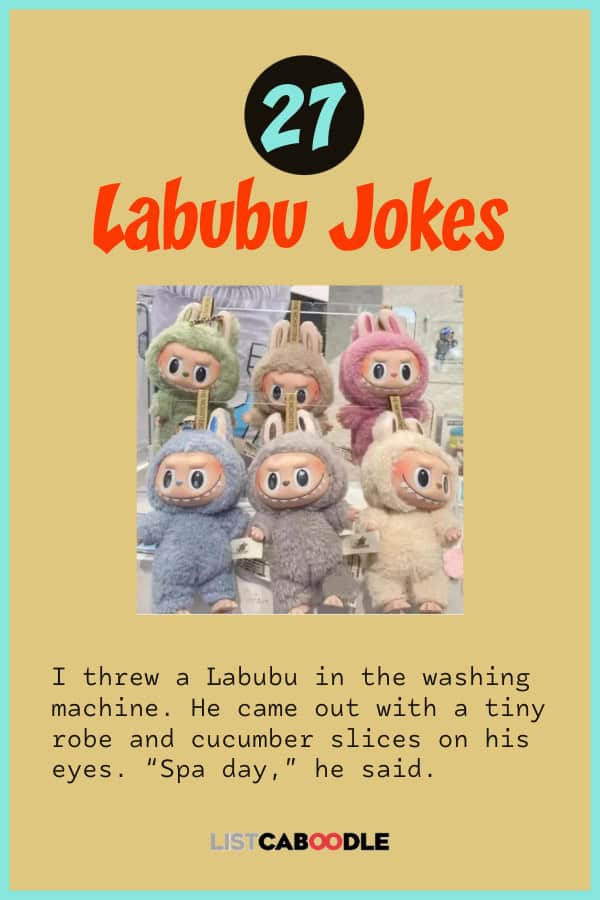 27 best Labubu jokes.