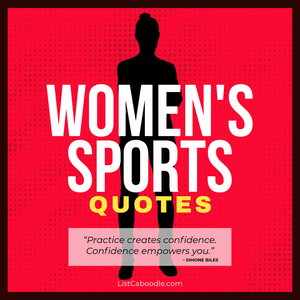 Women's sports quotes