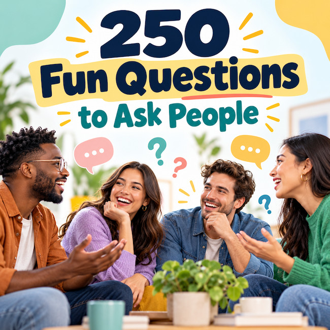 Best questions to ask people.