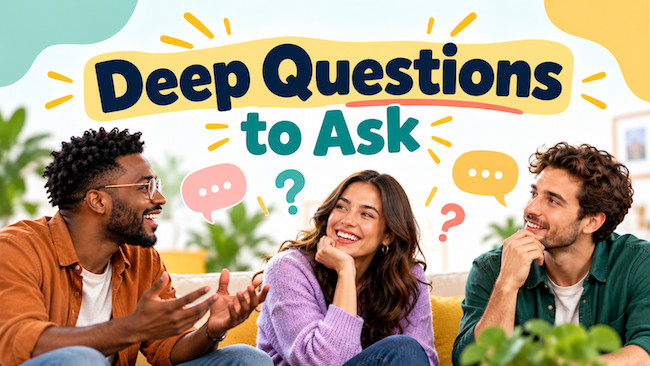 Deep questions to ask.